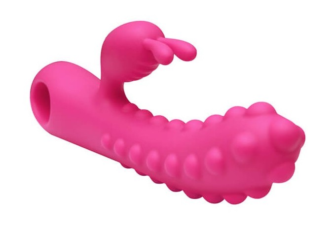 The SMON No. 1 is a special vibrator with a studded shaft an... Kokos - Smon Rabbit Vibrator - Pink photo-4