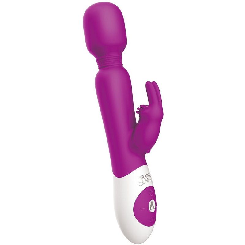The two most timeless designs in pleasure products come toge... TRC - The Wand Rabbit - Deep Rose photo-4