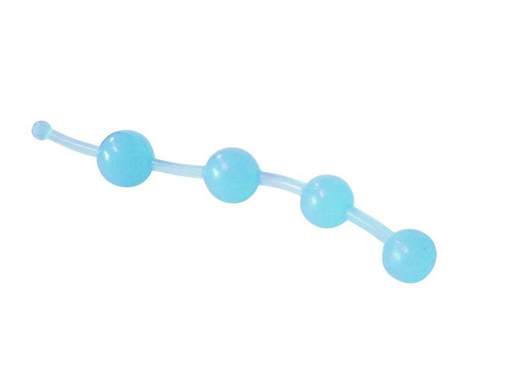 Shine glow type that shines in the dark.
Total length 14.5 ... Peaches - Hip Hole Beads Small Blue photo-2