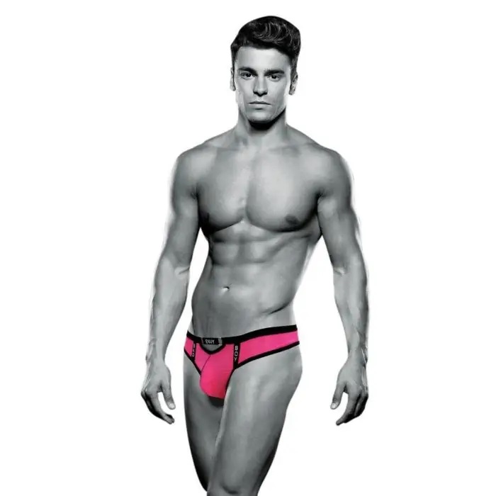 Envy - Bad Boy Thong - Pink - L/XL photo