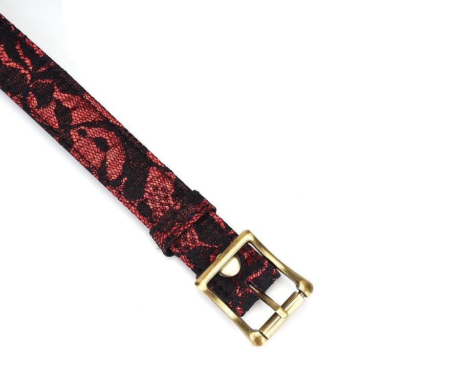 Liebe Seele - Victorian Garden Ball Gag - Red photo-5