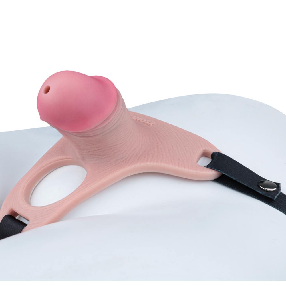 Material: Platinum silicone
Insert length: 8cm
Entrance Inn... FAAK - Penis Cage w Belt - Black photo-4
