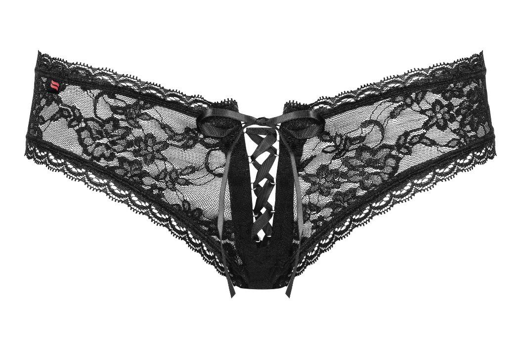 Wear them! Thanks to these fabulous shorties you will feel g... Obsessive - Hotina shorties - Black - S/M photo-7