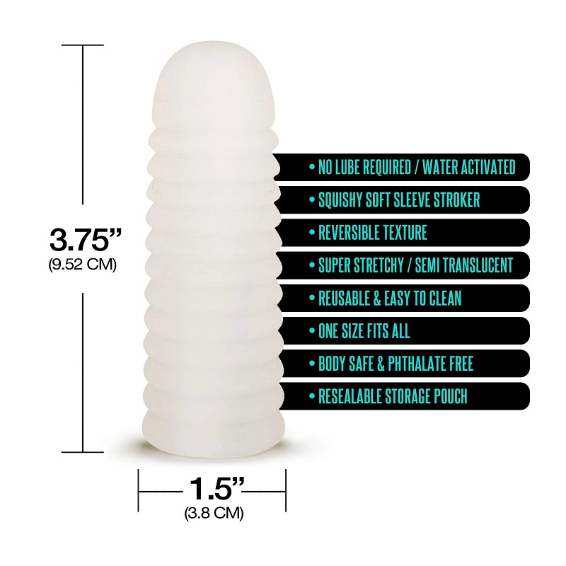 Water activated masturbation sleeve that is made of a revolu... Happy Ending - Just Add Water Sleeve Masturbator photo-3