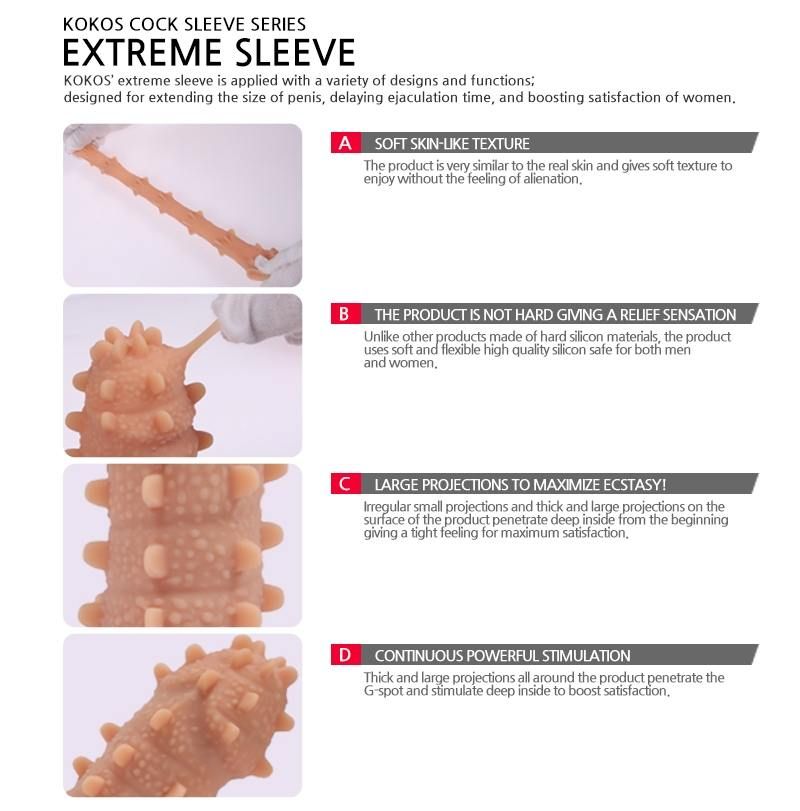Kokos - Extreme Cock Sleeve 43x145mm photo-5