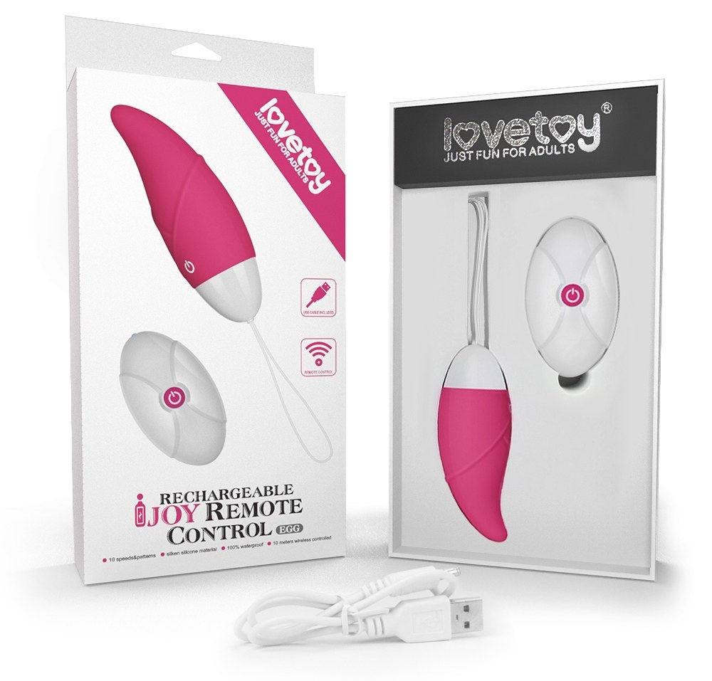 iJoy is a collection of luxurious sex toys expertly designed... Lovetoy - IJOY Wireless Curve Egg - Pink photo-7