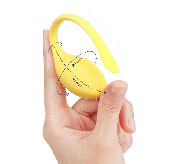 You may solve your vaginal relaxation and urine leakage prob... Monster Pub - Lemon Kegel Pro Exerciser - Yellow photo-13