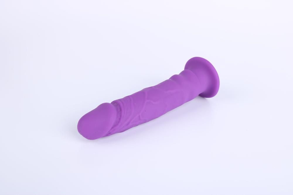 MT - Silicone Dildo 140x30mm - Purple photo-2