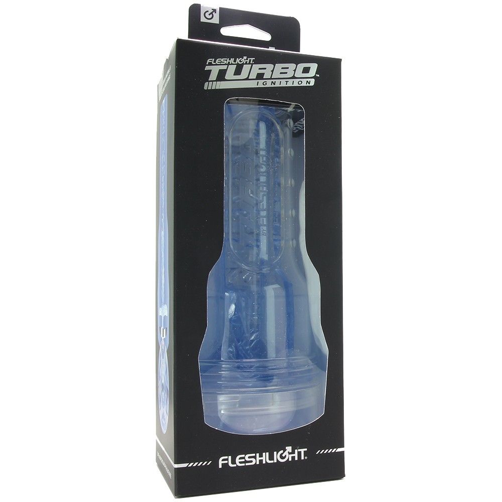The Fleshlight Turbo™ offers you the most realistic and sati... Fleshlight - Turbo Ignition - Blue Ice photo-10