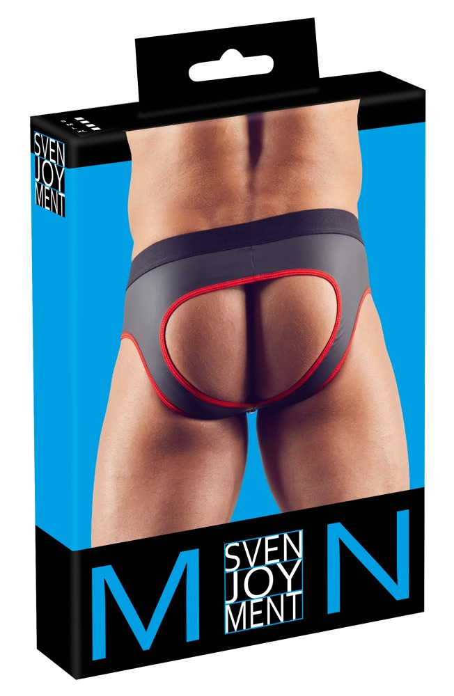 What a sexy sight and a comfortable fit!
Exciting jock made ... Svenjoyment - Men's Jock - Black/Red - M photo-5