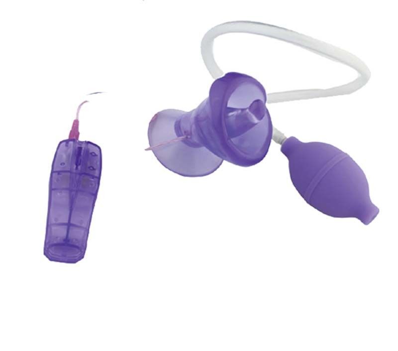 Aphrodisia - Pump n's Play Suction Mouth - Purple photo-2