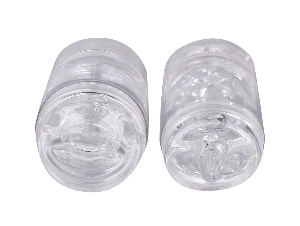 Double sides masturbator with pussy and mouth holes
Total L... Erokay - Pocket Pussy Joy Cup - Clear photo-3