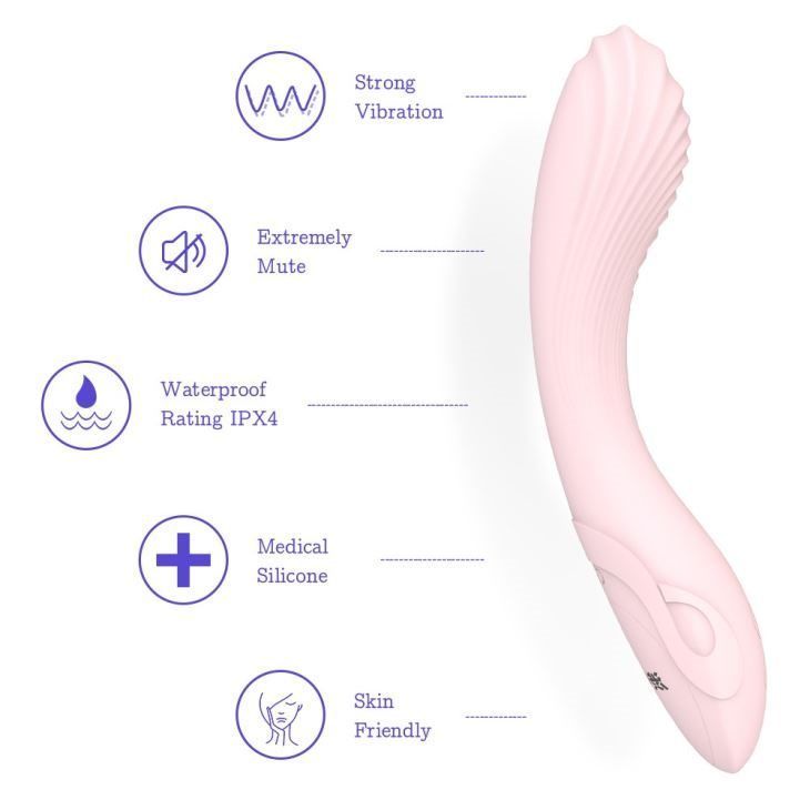 Surrender to the supreme sensations of vibrators, a heavenly... Drywell - Bending Vibrator - Pink photo-8