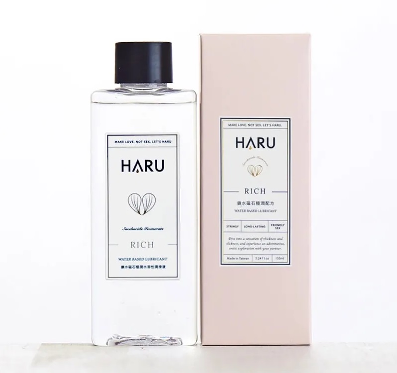 HARU, a brand from Taiwan, adheres to the concept of "M... HARU - Rich Water-Based Lubricant - 155ml photo-5