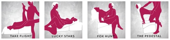 Liberator - Sex Pillow Flip Ramp - Black photo-6