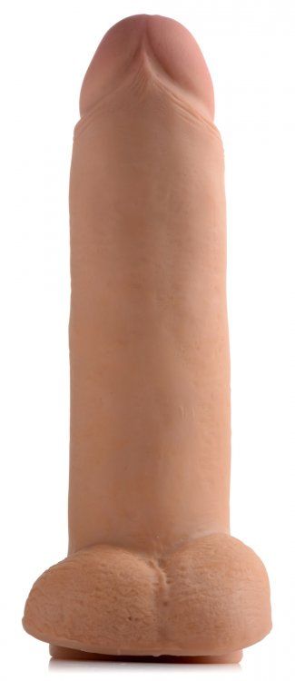 Girth and length that are out of this world! This beautiful ... USA Cocks - 12″ Ameriskin Dual Density Dildo - Flesh photo-5
