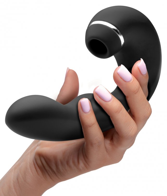 This triple threat 5 Star Experience is ready to tap your g-... Inmi - Shegasm 5 Star 10X G-Spot Vibe - Black photo-3