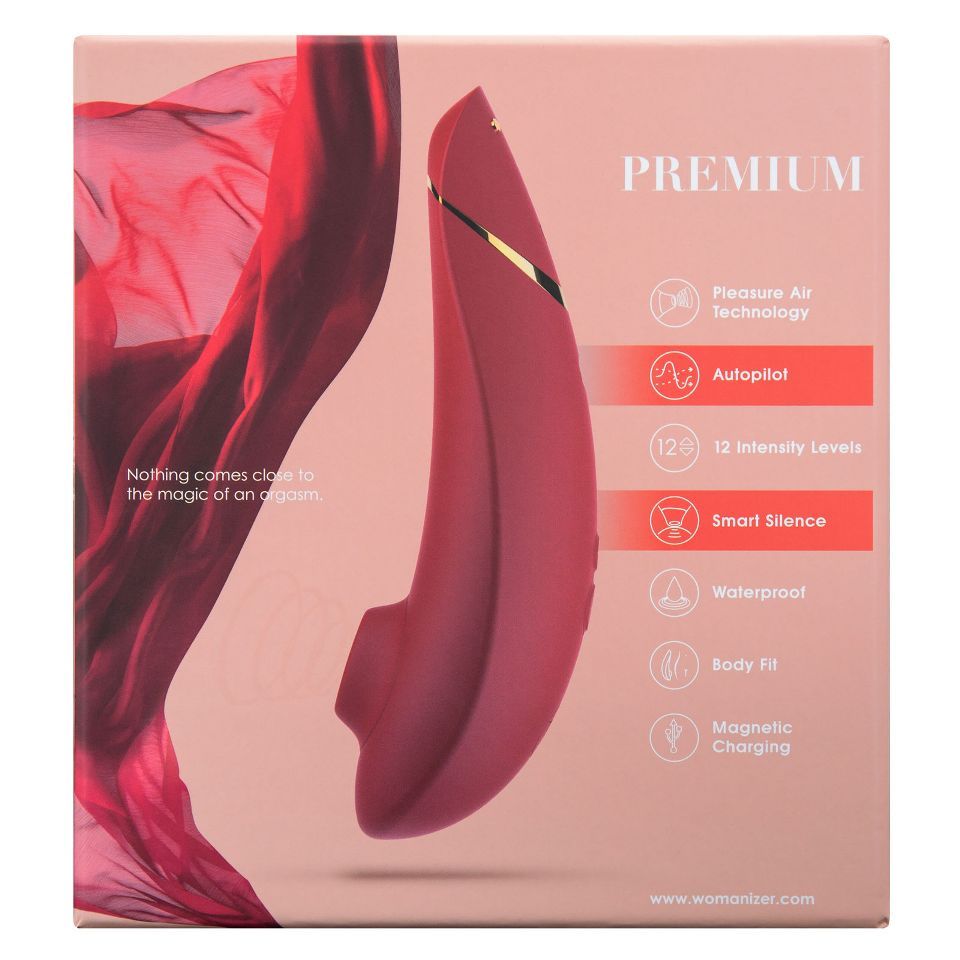 The Womanizer Premium – with the patented Pleasure Air Techn... Womanizer - Premium Massager - Red photo-11