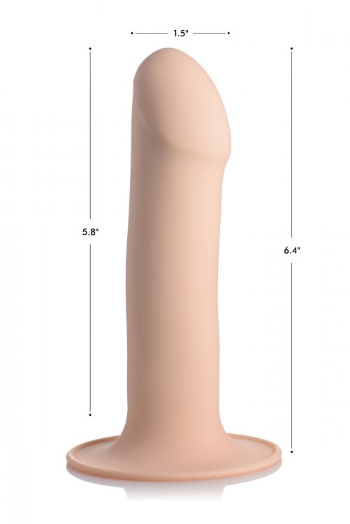 Squeeze it, bend it, shove it in! This state-of-the-art dong... Squeeze-It - Phallic Dildo - Flesh photo-8