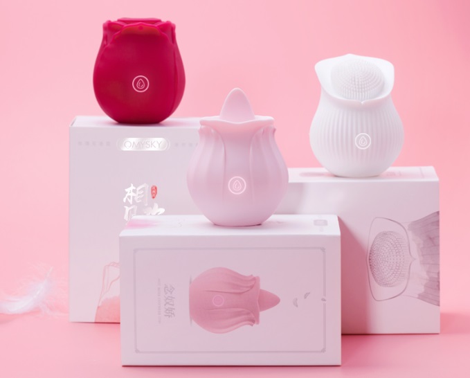 Just like a facial cleansing massager, this clitoral massage... Omysky - Vibe Beckoning Flower - White photo-5