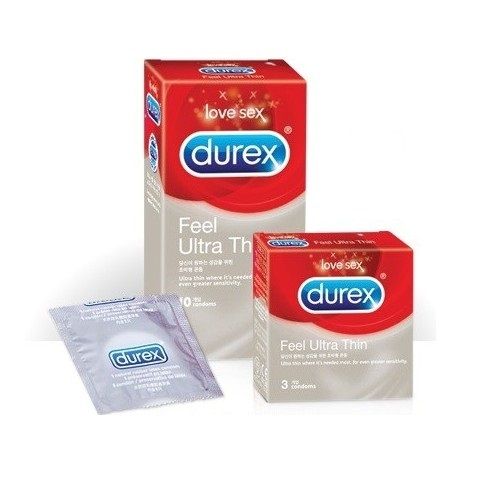 Durex - 超薄裝衛生套更薄型 10個裝 照片