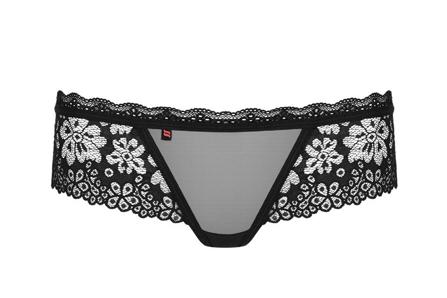 What’s incredibly tempting, a little naughty and absolutely ... Obsessive - 856-PAN-1 Panties - Black - L/XL photo-7