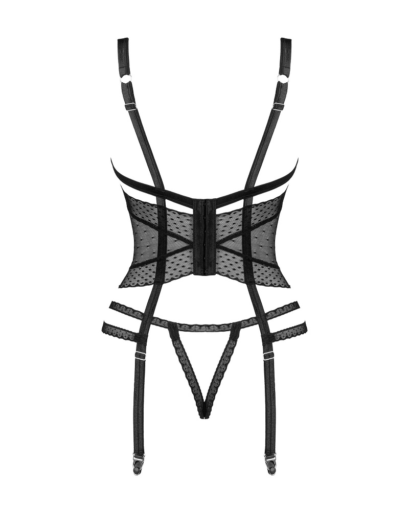 Are you in love with sensual corsets? We have a very sexy of... Obsessive - Lanelia Corset - Black - M/L photo-9