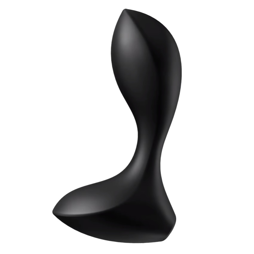The rounded shape and powerful vibrations make the silicone ... Satisfyer - Backdoor Lover Plug - Black photo-2