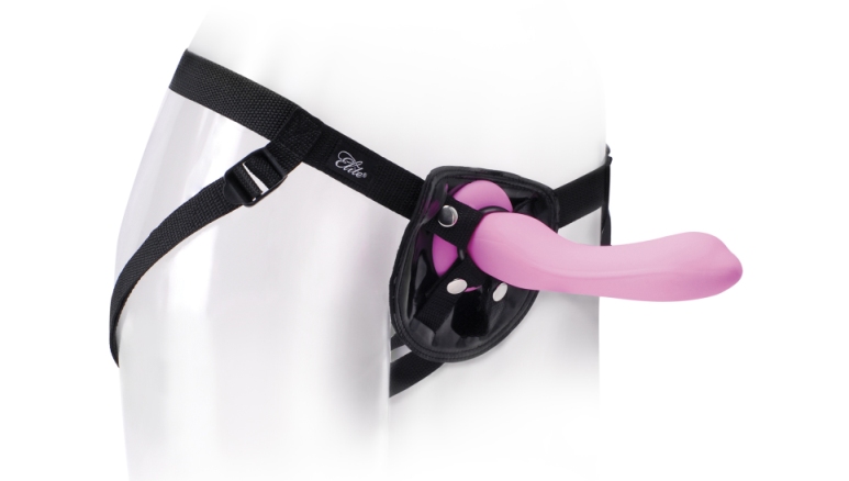 When you're looking for an affordable strap-on harness t... Fetish Fantasy - Universal Beginners Harness - Black photo-2