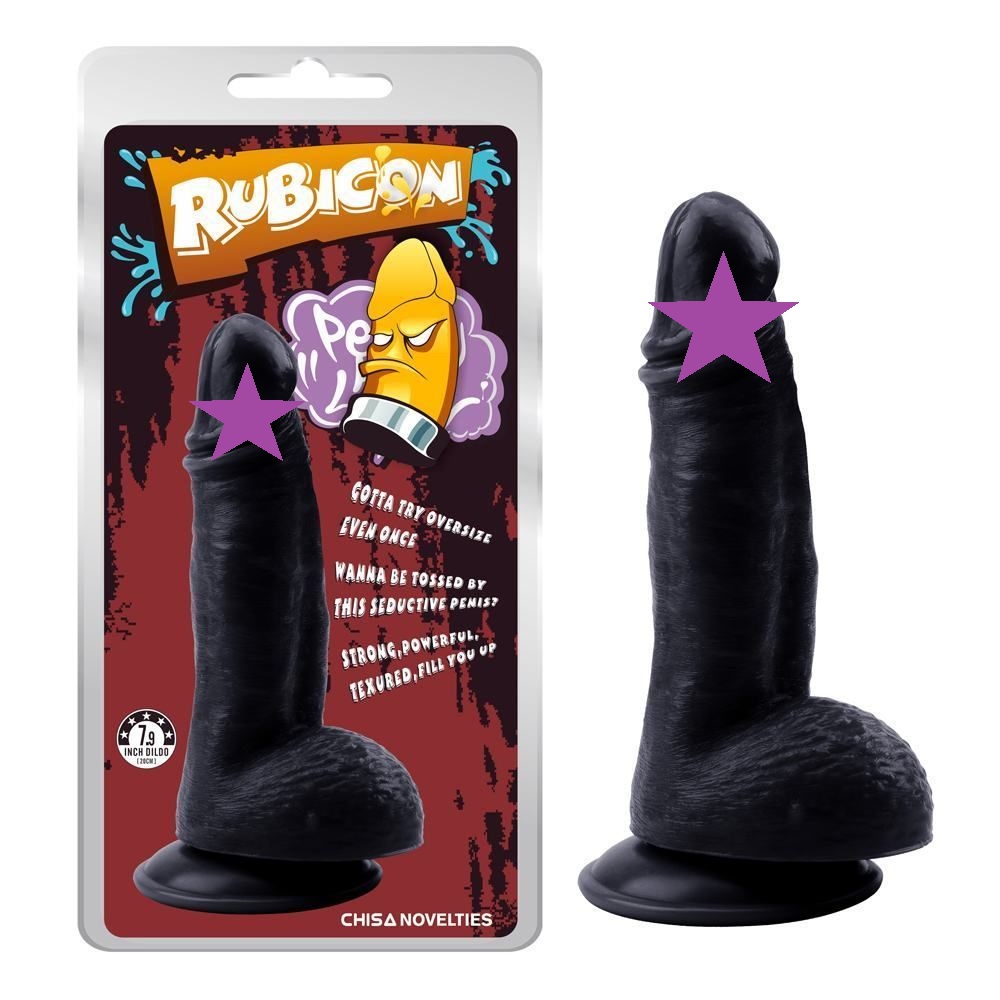 Phthalate Free, Realistic and Soft, Strong suction cup
Mat... Chisa - 7.9″ Dildo - Black photo-2
