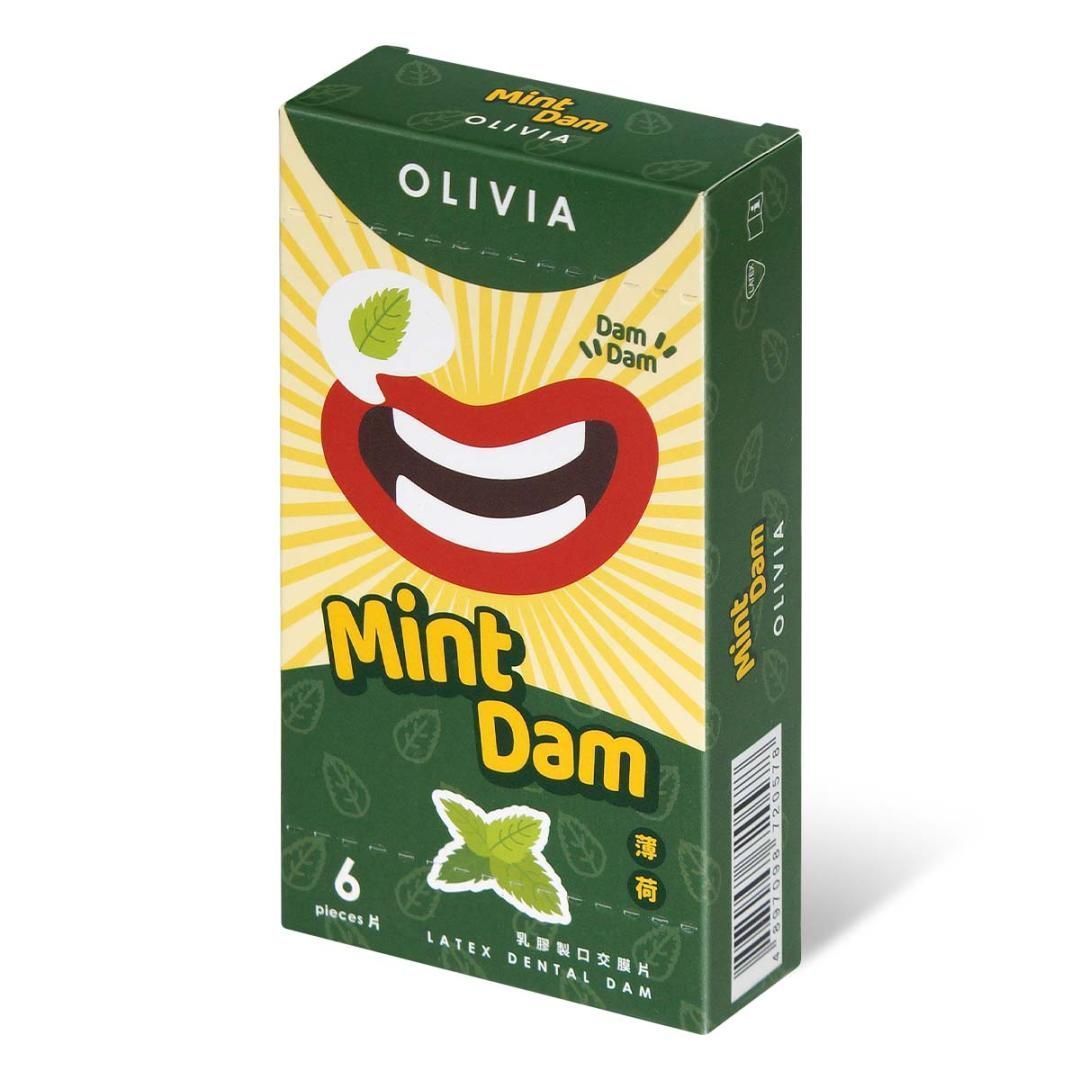 Olivia - Mint Scent Dental Dam 6's Pack