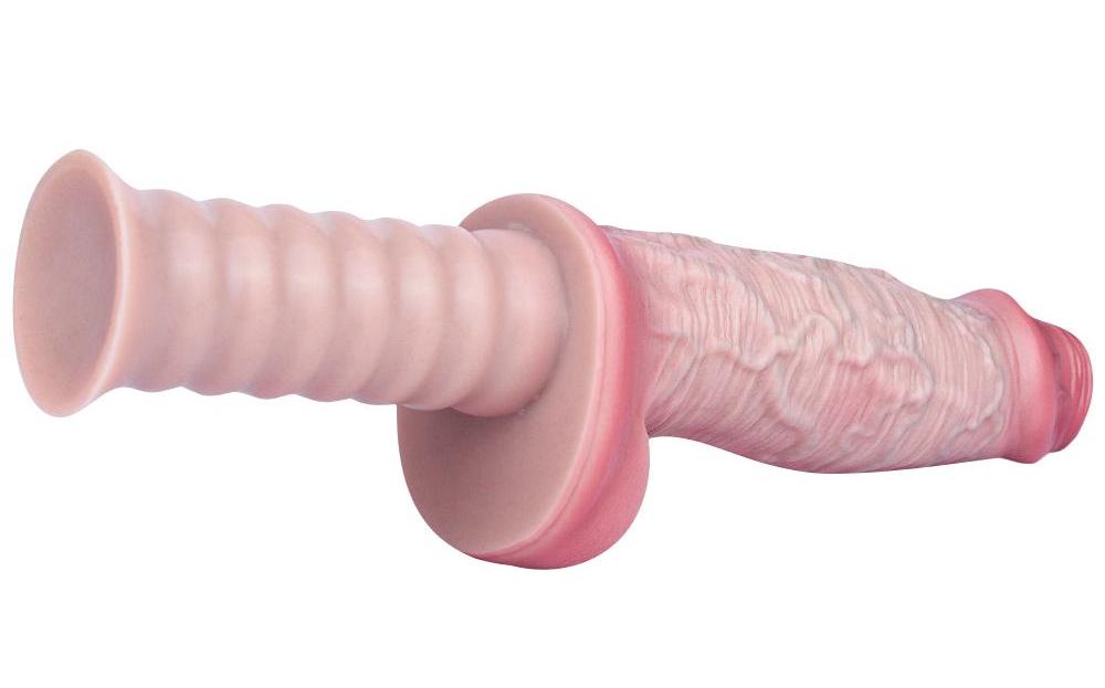 FAAK - Hand Shank Realistic Dildo 16cm - Flesh 照片-8