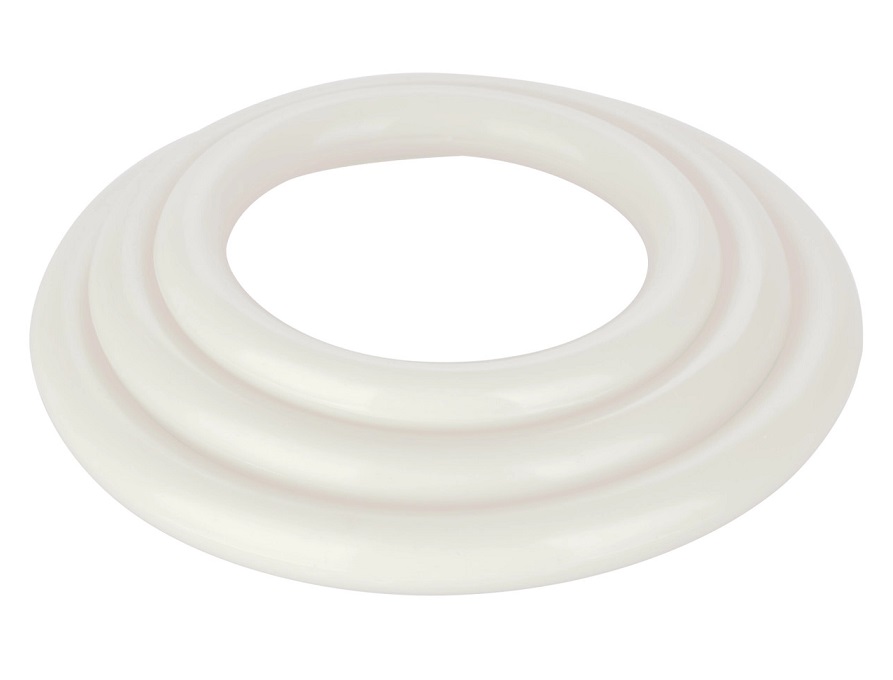 Take your intimate pleasure to new heights with the exotic T... CEN - Tri-Rings - White photo-2