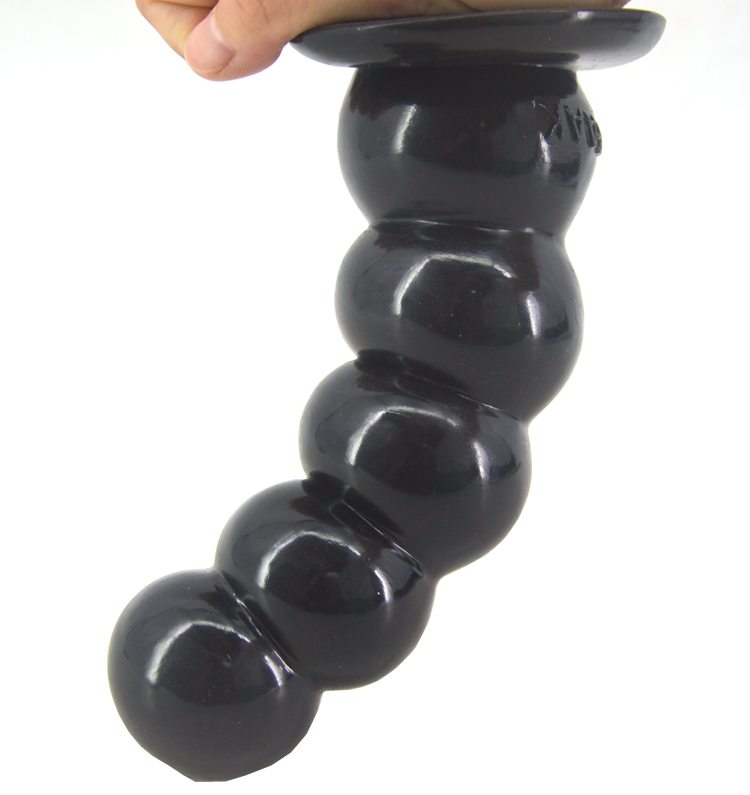 Flexible beads anal plug with suction cup
Material: PVC
Si... FAAK - Beads Anal Plug - Black photo-6