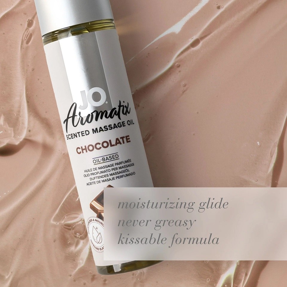 JO Aromatix Chocolate Massage Oil's unique blend of ingr... JO - Aromatix Chocolate Massage Oil - 120ml photo-2