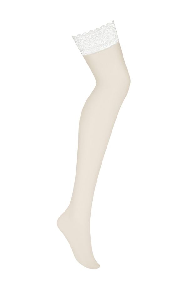 If you get these magnetizing stockings – perfect choice guar... Obsessive - 843-STO-2 Stockings - White - S/M photo-5