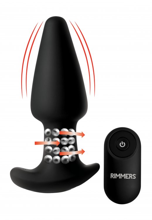 You cannot always call a spade a spade, especially when it i... Rimmers - Gyro R Smooth Rimming Plug w Remote - Black photo-3
