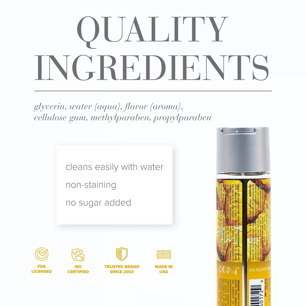 The JO® H2O FLAVORED COLLECTION offers a flavorful array of ... JO - H2O Pineapple Lubricant - 120ml photo-2