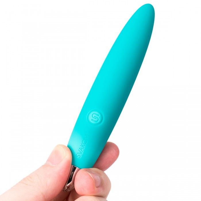 SVAKOM Daisy Powerful Mini-sized Clitoris Finger Vibrator is... SVAKOM - Daisy - Green photo-2