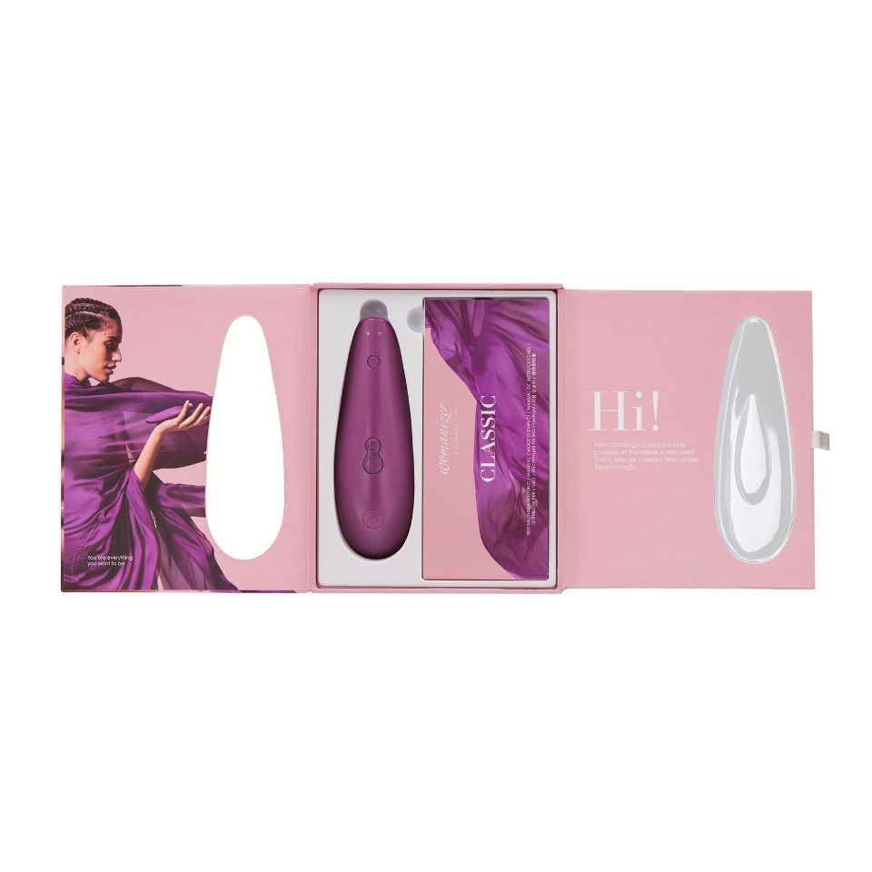 我们想通知您,适用于 Wow Tech 产品(ROMP、Womanizer、We-Vibe、Arcwave)的充电器适配... Womanizer - Classic 阴蒂吸啜器 - 紫色 照片-6