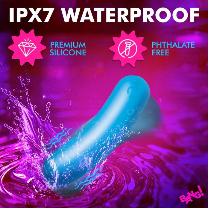 Say hello to the Flexible Silicone Bullet, the vibrator that... Bang! - Flexible Bullet - Blue photo-3