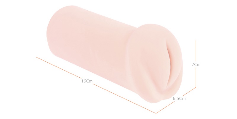 Compact and portable, this realistic masturbator is durable ... Kokos - Haru Mini Double Layer Masturbator photo-5