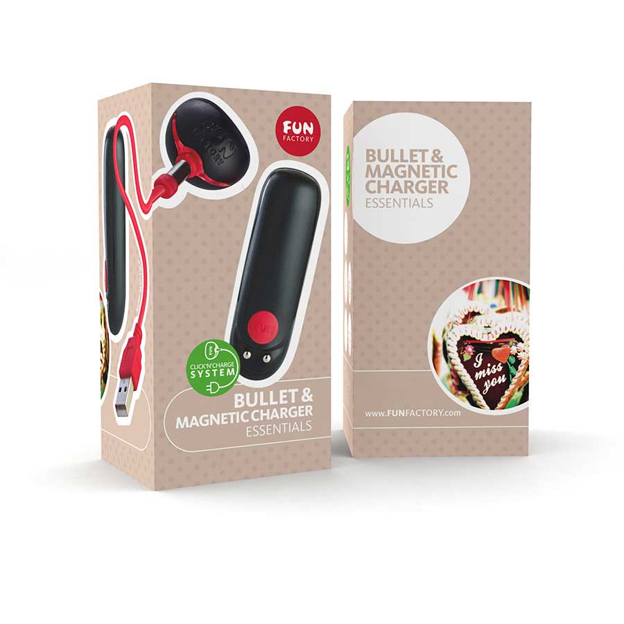Massage BULLET. Spoil me darling! Pimp your night!
For a la... Fun Factory - BULLET incl. USB MAGNETIC CHARGER - Black photo-6