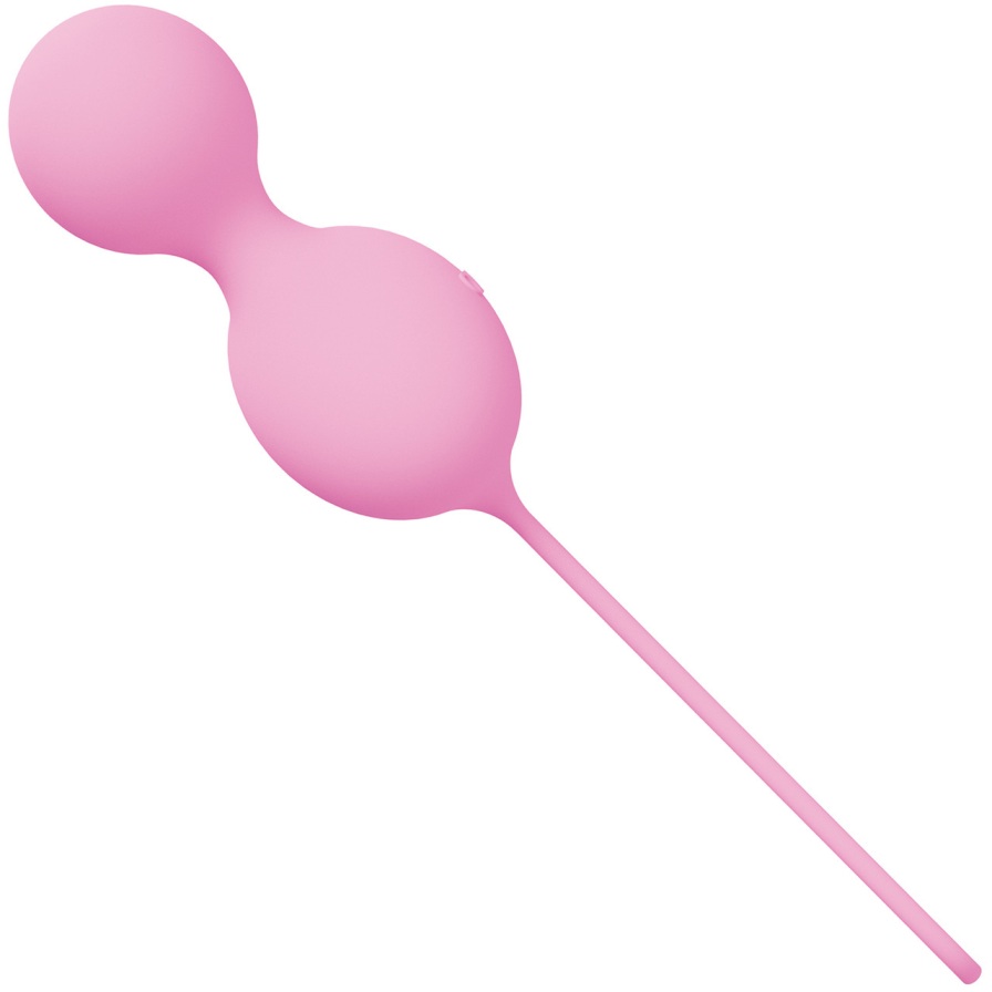 OVO L3 Silicone Love Balls are offset love balls that offer ... Ovo - L3 Love Kegel Balls - Pink photo-2