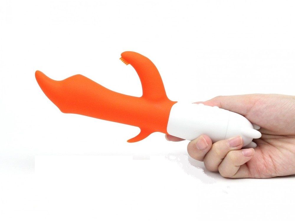 The Tokyo design mode is a g-spot massage with clitoris stim... Tokyo Design - Mode Rabbit – Orange photo-3