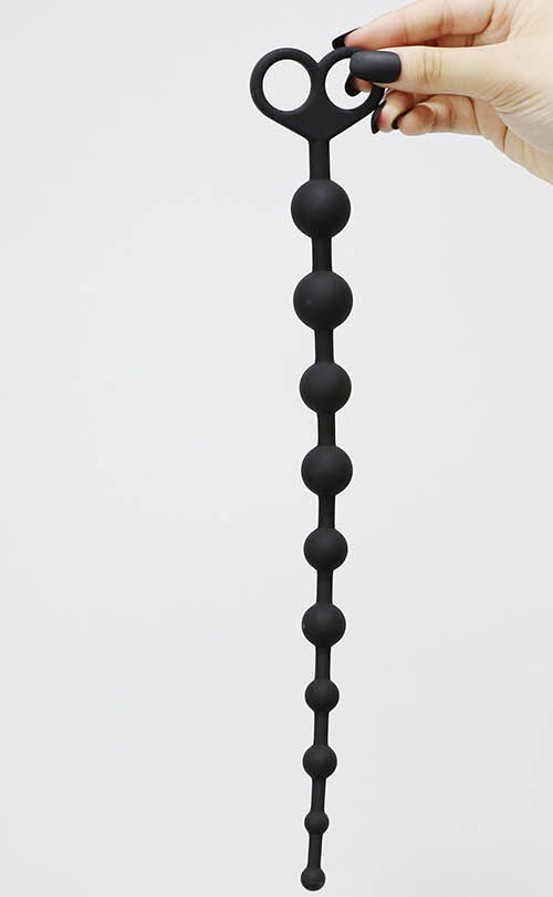 Anal Beads inspired on Fifty Shades of Grey is here to bring... Toynary - AP22 Anal Beads - Black photo-3