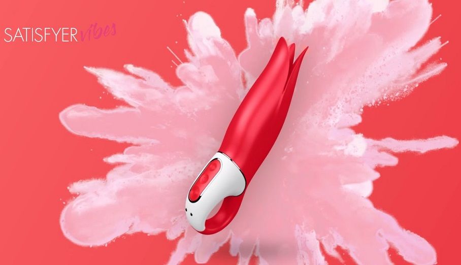 The vibrations of its fluttering petals will have your love ... Satisfyer - Power Flower Petals Vibe - Red photo-5