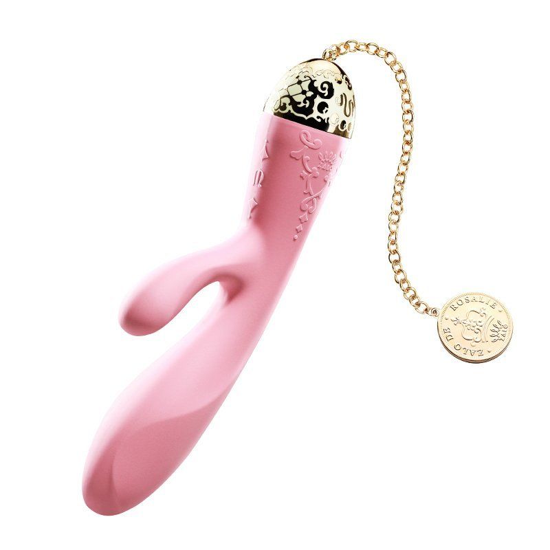 Named after noble lady, Rosalie presents the leisure and lux... Zalo - Rosalie APP Rabbit Vibrator - Rouge Pink photo-3