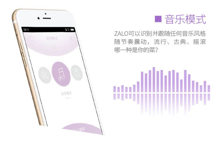 Design inspiration of Ichigo is a graceful waltz with prince... Zalo - Ichigo Rabbit Vibrator - Berry Violet photo-20