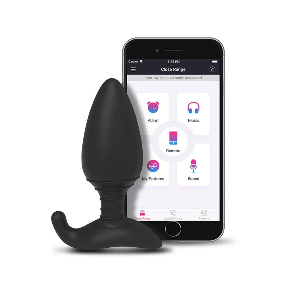 Hush is a smartphone controlled butt plug. It's designed for... Lovense - Hush - Large Butt Plug - App Controlled photo-2